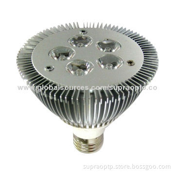 LED Spotlight Bulb with Power of 5 x 1W, Voltage of 12V AC/DC